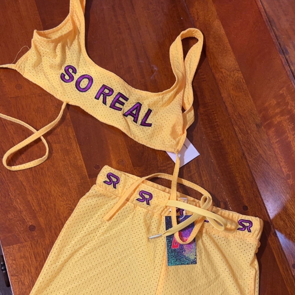 So Real GSUWOO Shorts Set